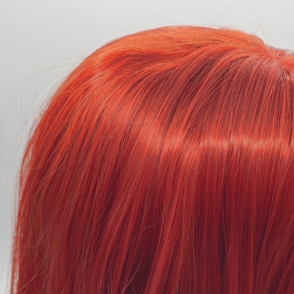 Uniwigs Phoenix Crimson Red Bob Synthetic Lace Front Wig - Picture 6 of 8